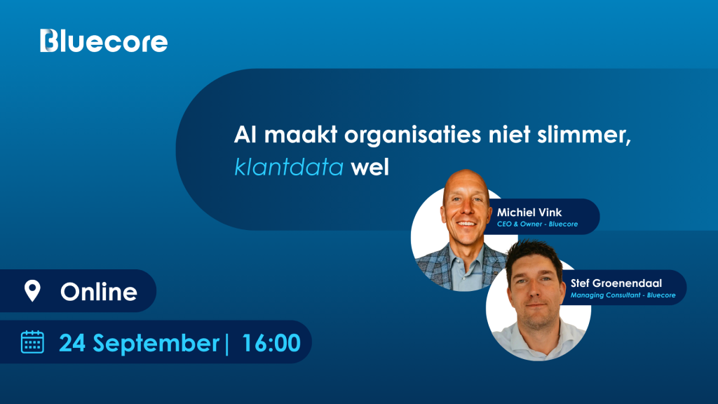 AI maakt organisaties niet slimmer, klantdata wel v2